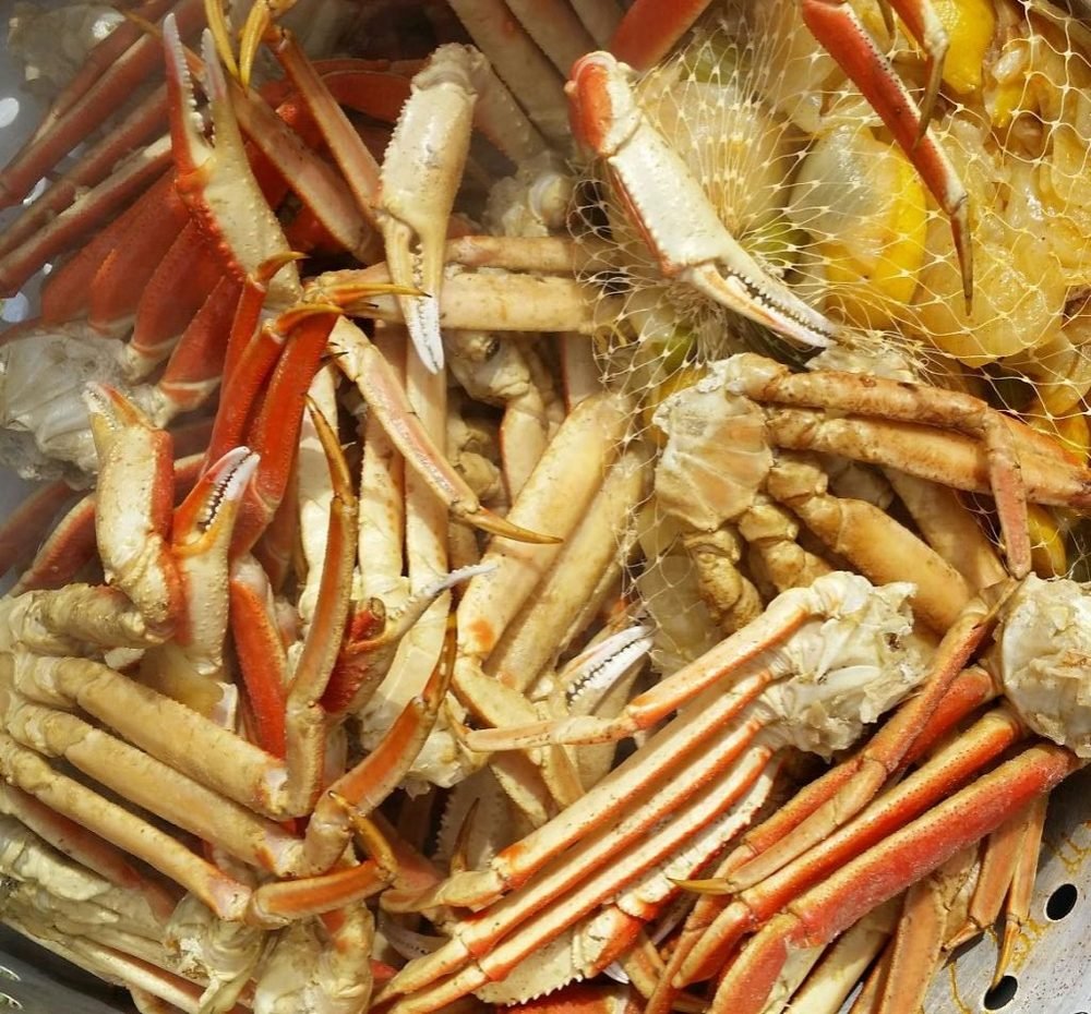 Snow crab legs