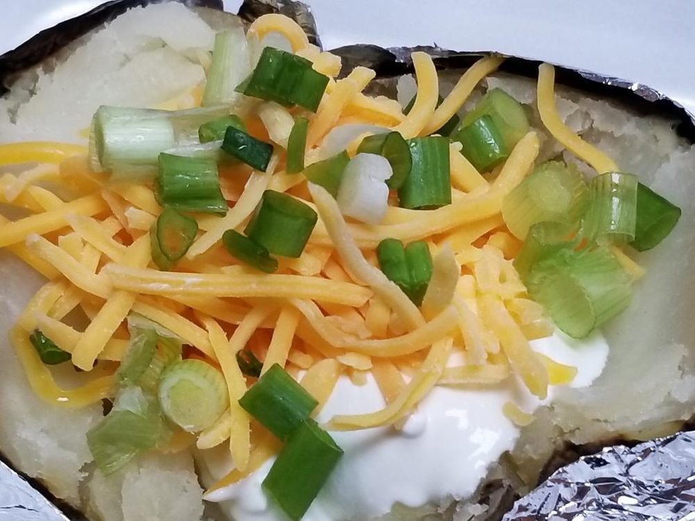 Loaded baked potato